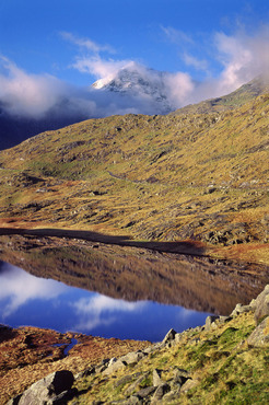 Heading up Snowdon - the Miner's Track