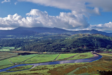 Cader Idris and the River Mawddach