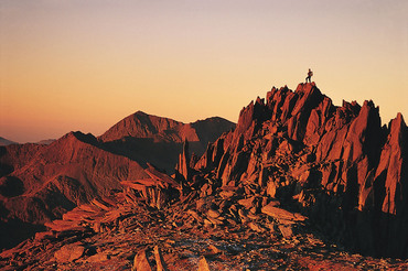 Sunrise on Castell y Gwynt