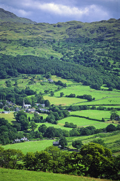 A village in the hills - Llanfachreth