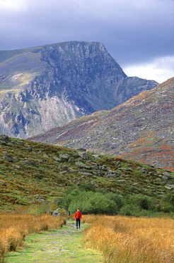 On foot amongst the mountains