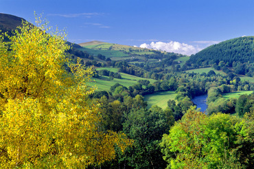 The Dee Valley near Llangollen