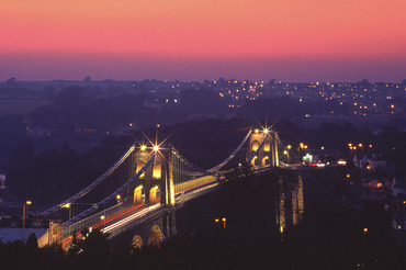 Menai Bridge - Telford's suspension bridge