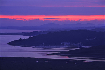 Portmeirion and the Lleyn at dusk