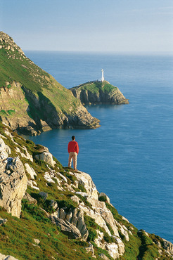 South Stack from North Stack, Anglesey