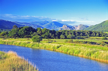 Cader Idris and Bird Rock