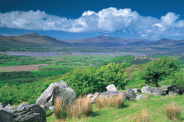 Snowdon and the Dwyryd Estuary