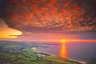 Nefyn and Porth Dinllaen at sunset