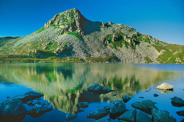 Rhinog Fach from Llyn Hywel