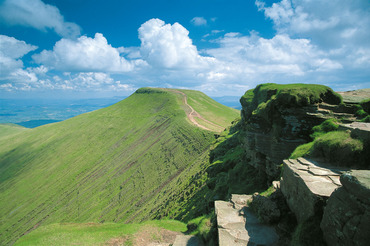 Pen y Fan from Corn Du