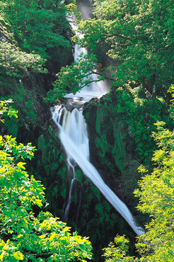 Llanberis Waterfall, Ceunant Mawr
