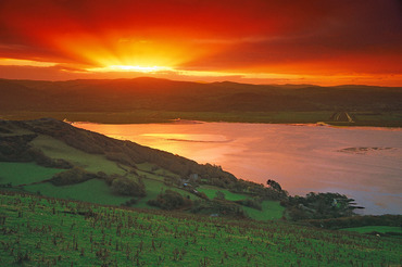 The Dyfi Estuary at sunrise