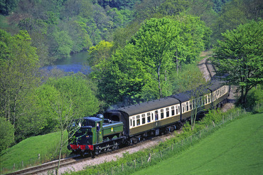 The Llangollen Railway and River Dee