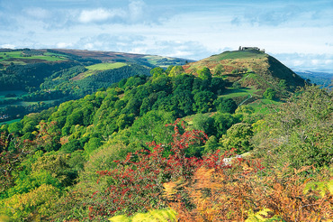 Castell Dinas BrÔn and the Vale of Llangollen