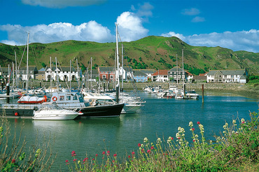 Conwy Marina and Conwy Mountain