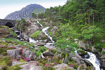 Ogwen Falls and Tryfan