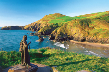 St. Caranog, watching over Llangrannog