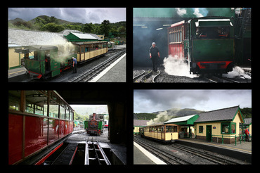 Snowdon Mountain Railway - around Llanberis Station