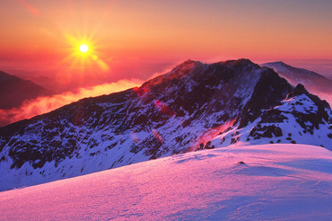 Sunrise over Crib Goch